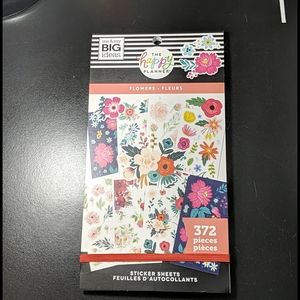 The Happy Planner Sticker Book: Flowers